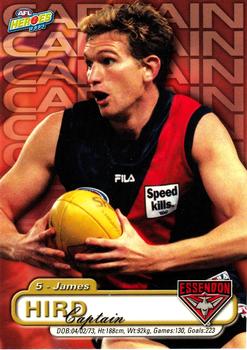 2001 ESP AFL Heroes #37 James Hird Front